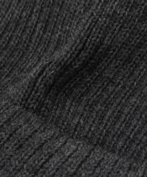 BEAMS(ビームス)の「◆GRILLO / リブ ニットキャップ(ニットキャップ/ビーニー・メンズ・オフホワイト/ブラック系その他/ブラック/ワイン/ネイビー・ONE SIZE)」の7枚目の写真