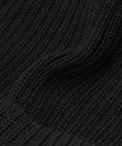 BEAMS(ビームス)の「◆GRILLO / リブ ニットキャップ(ニットキャップ/ビーニー・メンズ・オフホワイト/ブラック系その他/ブラック/ワイン/ネイビー・ONE SIZE)」の10枚目の写真