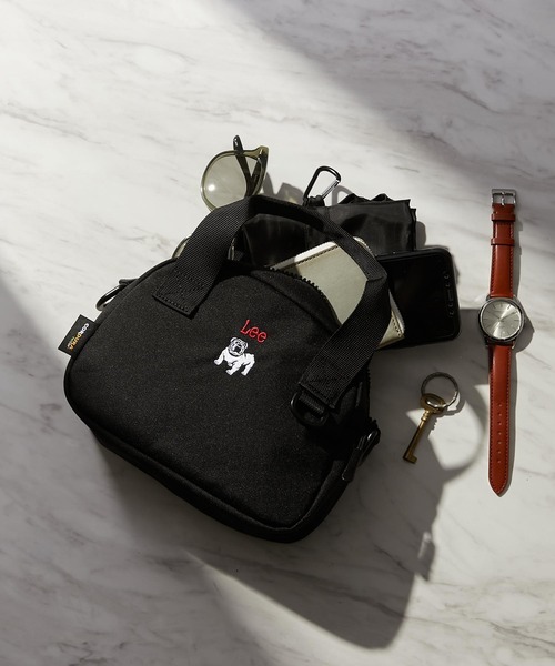 Lee(リー)の「Lee 【CORDURA/コーデュラ】リサイクルポリエステル ハンドバッグ(ハンドバッグ・レディース・キャメル/グレー/ブラック/カーキ・FREE)」の2枚目の写真