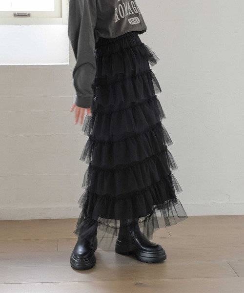 LOWRYS FARM（ローリーズファーム）の「2WAYフリルチュール