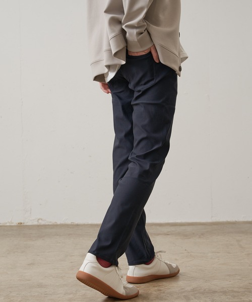 【BLUE STANDARD/ブルースタンダード】極ストレッチ スーパーストレッチ スリムテーパード パンツ 美脚パンツ（その他パンツ）｜Blue Standard （ブルースタンダード）