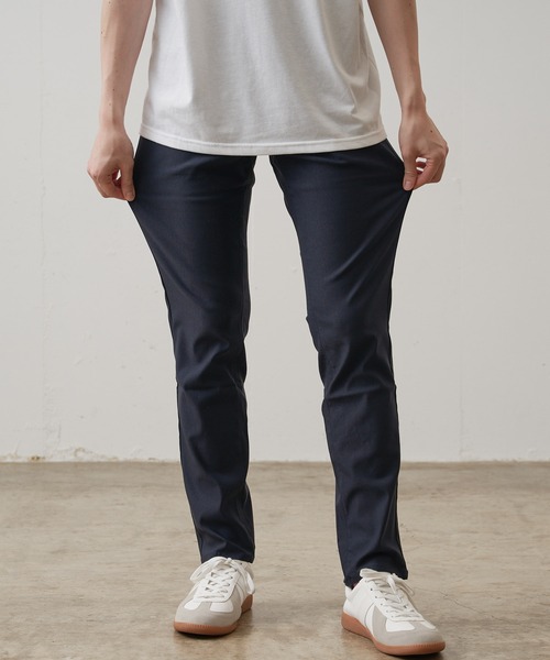 【BLUE STANDARD/ブルースタンダード】極ストレッチ スーパーストレッチ スリムテーパード パンツ 美脚パンツ（その他パンツ）｜Blue Standard （ブルースタンダード）