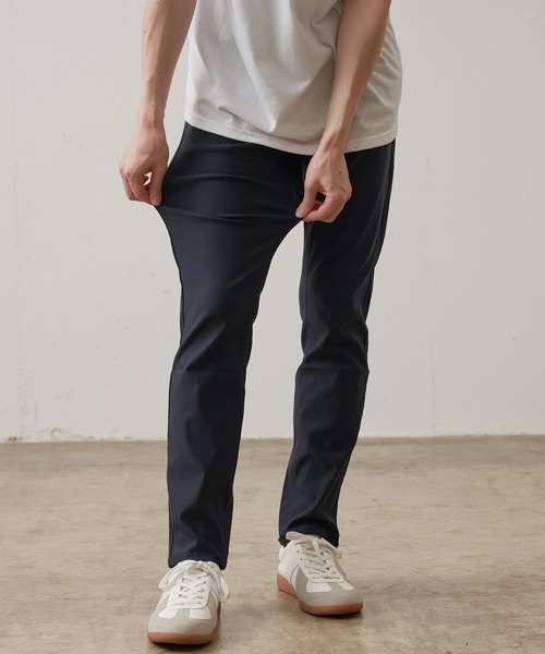 【BLUE STANDARD/ブルースタンダード】極ストレッチ スーパーストレッチ スリムテーパード パンツ 美脚パンツ（その他パンツ）｜Blue Standard （ブルースタンダード）