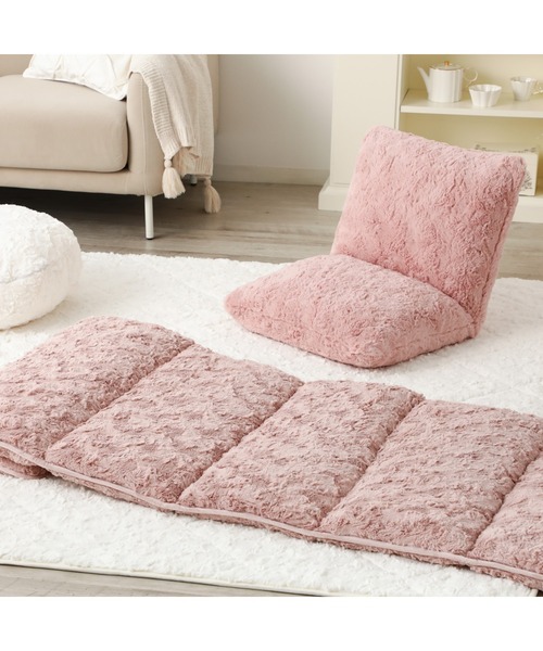 Francfranc（フランフラン）の「【オンラインショップ限定】WARMY ボティーヌ ごろ寝マット グレー（寝具・レディース・グレー・FREE）」の10枚目の写真