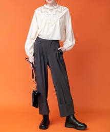 COMMRE | 裾ダブルスラックス(スラックス)