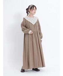 Samansa Mos2 | 前後着チャーチワンピース(ワンピース)