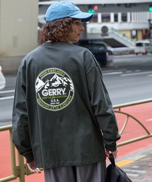 GERRY（ジェリー）の「GERRY/ジェリー 別注 バックサークルロゴプリント ビッグシルエット長袖Tシャツ（Tシャツ/カットソー）」