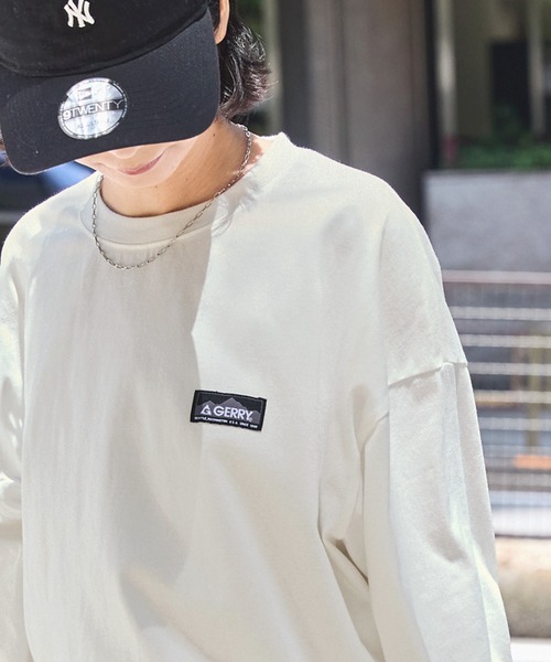 GERRY/ジェリー 別注 バックサークルロゴプリント ビッグシルエット