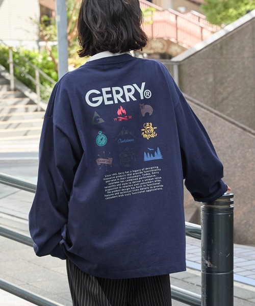 セール】GERRY/ジェリー 別注 バックサークルロゴプリント ビッグ