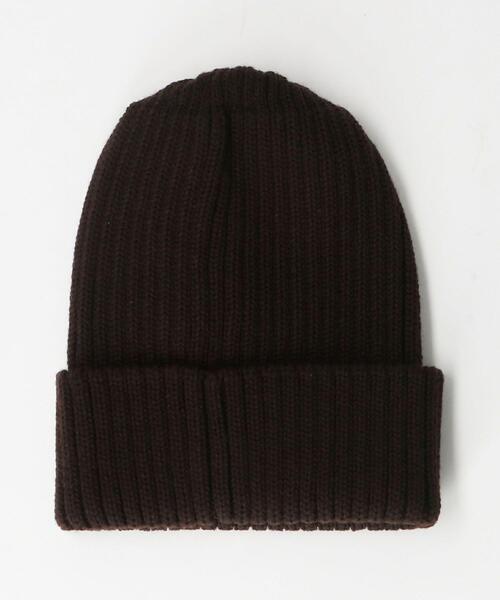 GRILLO（グリーロ）の「＜GRILLO＞ ニット キャップ（ニットキャップ/ビーニー・メンズ・ブラック/グレー/ダークブラウン・FREE）」の4枚目の写真