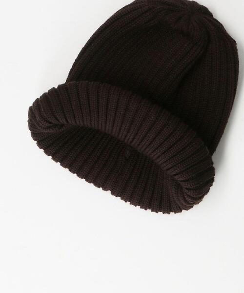 GRILLO（グリーロ）の「＜GRILLO＞ ニット キャップ（ニットキャップ/ビーニー・メンズ・ブラック/グレー/ダークブラウン・FREE）」の5枚目の写真
