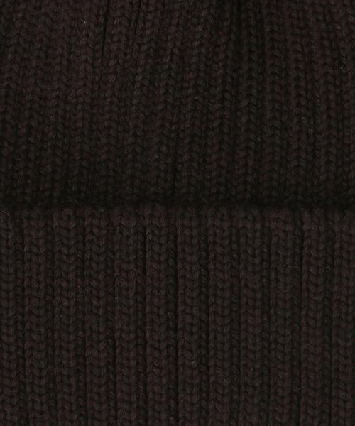 GRILLO（グリーロ）の「＜GRILLO＞ ニット キャップ（ニットキャップ/ビーニー・メンズ・ブラック/グレー/ダークブラウン・FREE）」の6枚目の写真