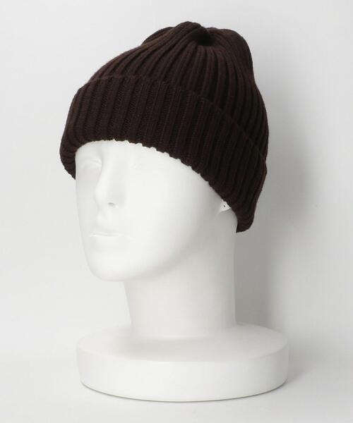 GRILLO（グリーロ）の「＜GRILLO＞ ニット キャップ（ニットキャップ/ビーニー・メンズ・ブラック/グレー/ダークブラウン・FREE）」の7枚目の写真