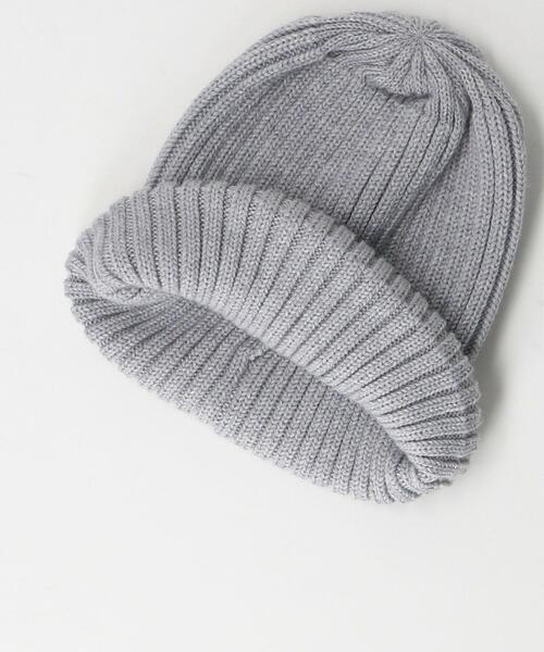 GRILLO（グリーロ）の「＜GRILLO＞ ニット キャップ（ニットキャップ/ビーニー・メンズ・ブラック/グレー/ダークブラウン・FREE）」の10枚目の写真