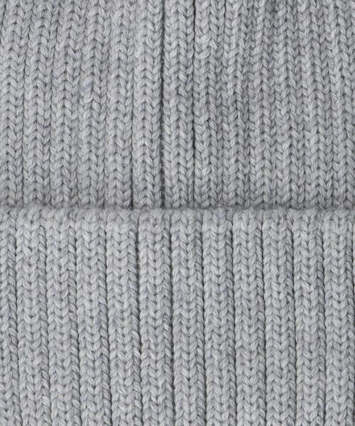 GRILLO（グリーロ）の「＜GRILLO＞ ニット キャップ（ニットキャップ/ビーニー・メンズ・ブラック/グレー/ダークブラウン・FREE）」の11枚目の写真