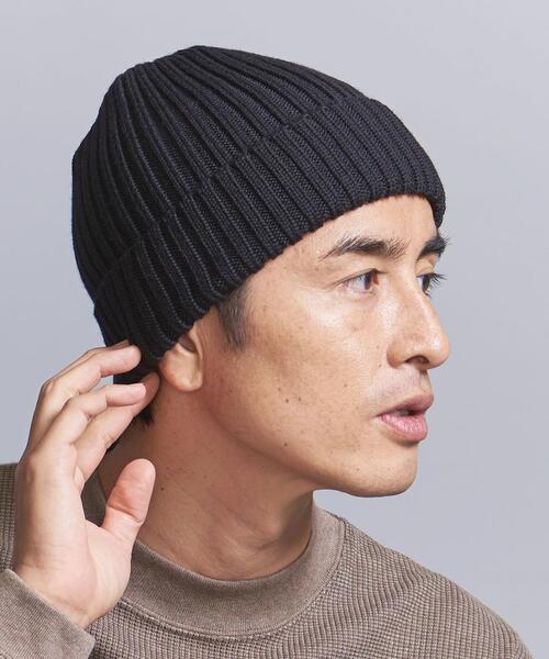 GRILLO（グリーロ）の「＜GRILLO＞ ニット キャップ（ニットキャップ/ビーニー・メンズ・ブラック/グレー/ダークブラウン・FREE）」の12枚目の写真