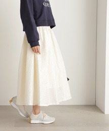 N.（N. Natural Beauty Basic） | 【S Size Line】◆ステッチギャザーフクレジャガードスカート(スカート)