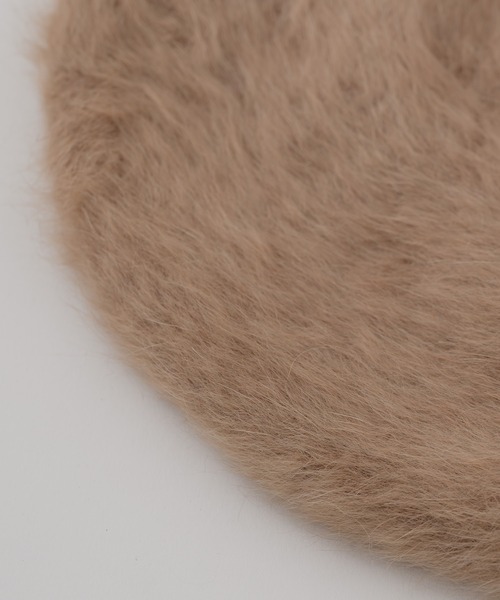 KATHARINE ROSS(キャサリンロス)の「【KATHARINE ROSS】アンゴラベレー(ハンチング/ベレー帽・レディース・ブラウン/ワイン/グレー/ベージュ/ネイビー/ブラック・MEDIUM)」の7枚目の写真