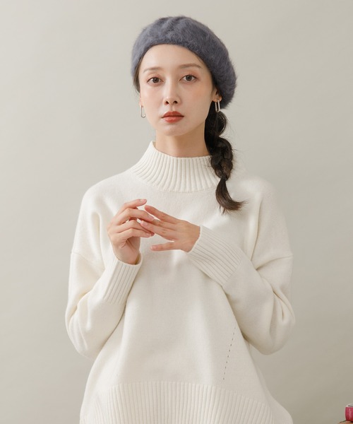 KATHARINE ROSS(キャサリンロス)の「【KATHARINE ROSS】アンゴラベレー(ハンチング/ベレー帽・レディース・ブラウン/ワイン/グレー/ベージュ/ネイビー/ブラック・MEDIUM)」の21枚目の写真