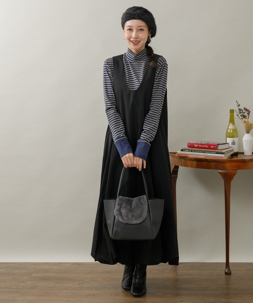 KATHARINE ROSS(キャサリンロス)の「【KATHARINE ROSS】アンゴラベレー(ハンチング/ベレー帽・レディース・ブラウン/ワイン/グレー/ベージュ/ネイビー/ブラック・MEDIUM)」の16枚目の写真