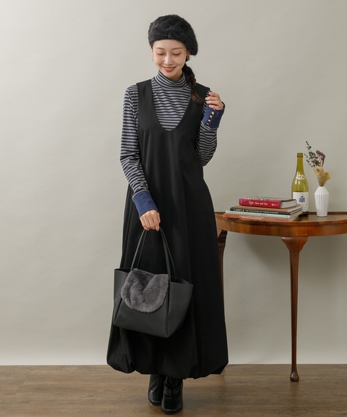 KATHARINE ROSS(キャサリンロス)の「【KATHARINE ROSS】アンゴラベレー(ハンチング/ベレー帽・レディース・ブラウン/ワイン/グレー/ベージュ/ネイビー/ブラック・MEDIUM)」の17枚目の写真