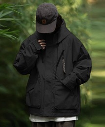 予約商品】メンズのマウンテンパーカー（ブラック/黒色系