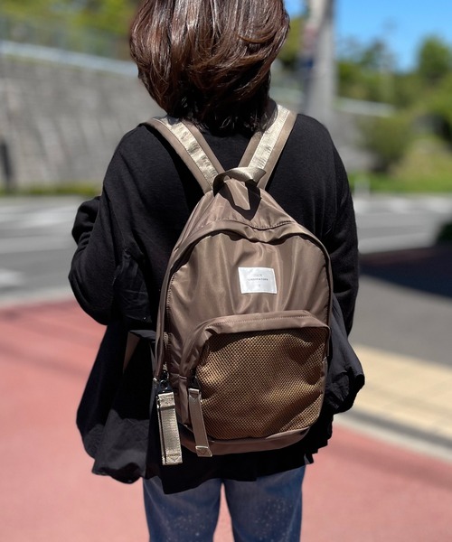 NOLITA LABORATORY(ノリータラボラトリー)の「【 NOLITA / ノリータ 】メッシュポケットリュック(バックパック/リュック・レディース・カーキ/ブラウン/ネイビー・ONE SIZE)」の22枚目の写真