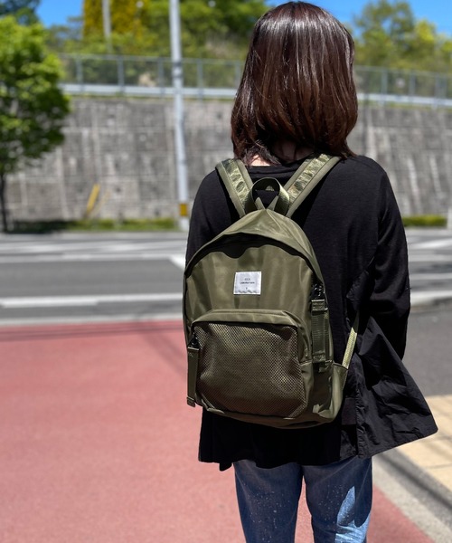 NOLITA LABORATORY(ノリータラボラトリー)の「【 NOLITA / ノリータ 】メッシュポケットリュック(バックパック/リュック・レディース・カーキ/ブラウン/ネイビー・ONE SIZE)」の11枚目の写真
