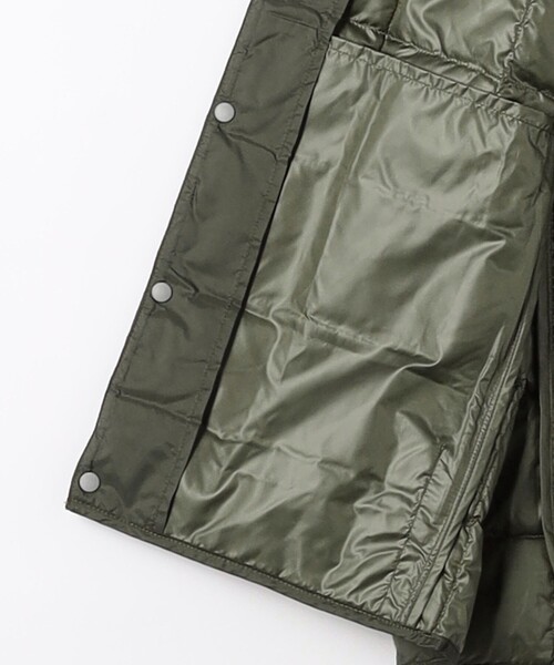 TAION（タイオン）の「【WEB限定】＜TAION＞ベーシック クルーネック インナー ダウンベスト（ダウンベスト・メンズ・ブラック/オリーブ/ダークブラウン・M/L/XL）」の16枚目の写真