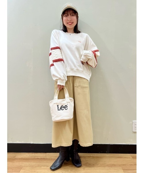 Lee（リー）の「【LEE別注】ニット切替スウェット（スウェット