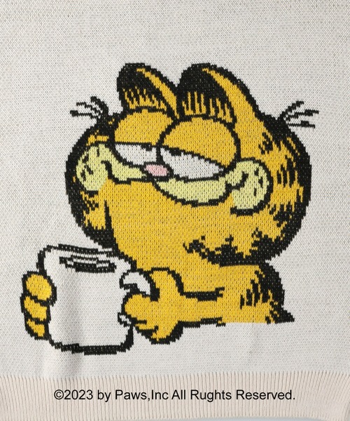 Right-on（ライトオン）の「ＧＩＲＦＩＥＬＤジャガードニット（ニット/セーター・レディース・オフホワイト/ブルー・M/L）」の6枚目の写真