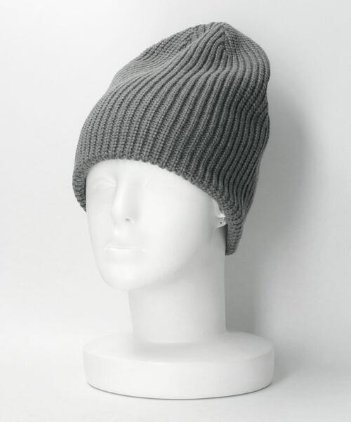 MONKEY TIME(モンキータイム)の「ポリエステル アクリル アゼ ルーズ ビーニー(ニットキャップ/ビーニー・メンズ・ブラック/ダークグレー・FREE)」の10枚目の写真