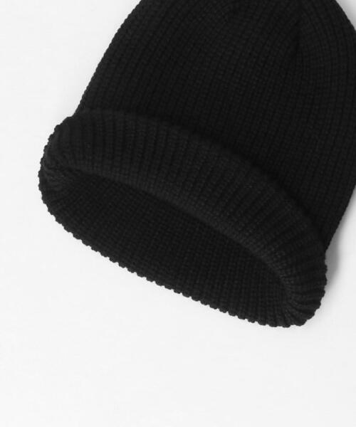 MONKEY TIME(モンキータイム)の「ポリエステル アクリル アゼ ルーズ ビーニー(ニットキャップ/ビーニー・メンズ・ブラック/ダークグレー・FREE)」の12枚目の写真