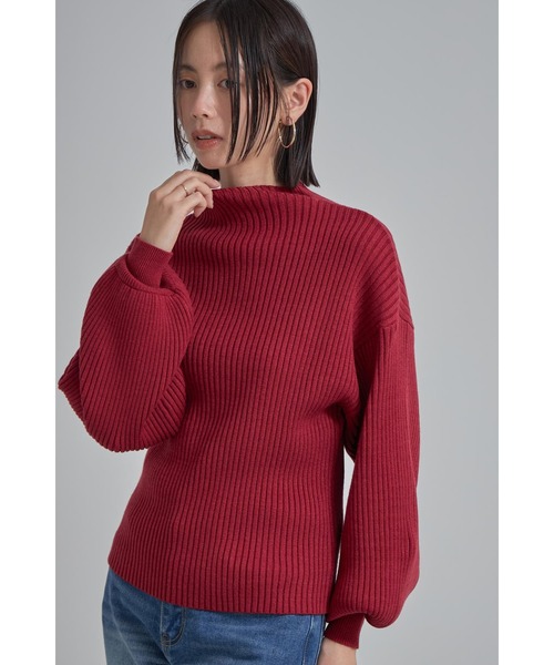 完売商品 TONAL アンゴラブレンドボリュームスリーブニット IENA - 完売商品 TONAL アンゴラブレンドボリュームスリーブニットの