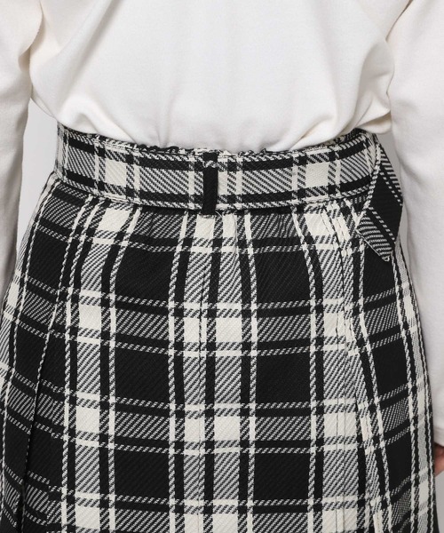 mysty woman（ミスティウーマン）の「アソートBOXタックミニスカート 989082（スカート・レディース・ブラック系その他/グリーン系その他/チャコールグレー・FREE）」の16枚目の写真