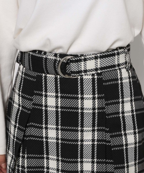 mysty woman（ミスティウーマン）の「アソートBOXタックミニスカート 989082（スカート・レディース・ブラック系その他/グリーン系その他/チャコールグレー・FREE）」の17枚目の写真