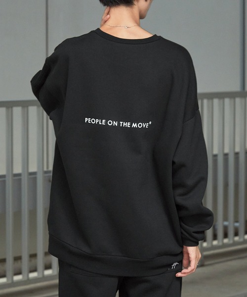 【セール】【 セットアップ 】kappa / カッパ 別注 ロゴ刺繍 ビッグシルエット裏起毛プルオーバークルースウェット+バルーンスウェットパンツ（ルームウェア/パジャマ）｜Kappa（カッパ）