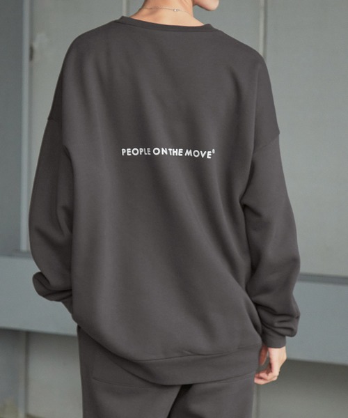 【セール】【 セットアップ 】kappa / カッパ 別注 ロゴ刺繍 ビッグシルエット裏起毛プルオーバークルースウェット+バルーンスウェットパンツ（ルームウェア/パジャマ）｜Kappa（カッパ）