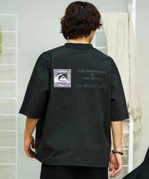 【ムラサキスポーツ限定】QUIKSILVER/クイックシルバー 水陸両用Tシャツ/ラッシュガード/半袖Tシャツ オーバーサイズ UVケア QLY241633M