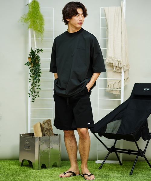 Quiksilver(クイックシルバー)の「【ムラサキスポーツ限定】QUIKSILVER/クイックシルバー 水陸両用Tシャツ/ラッシュガード/半袖Tシャツ オーバーサイズ UVケア QLY241633M(Tシャツ/カットソー・メンズ・ホワイト/カーキ/ブラック・L/M/XL)」の20枚目の写真