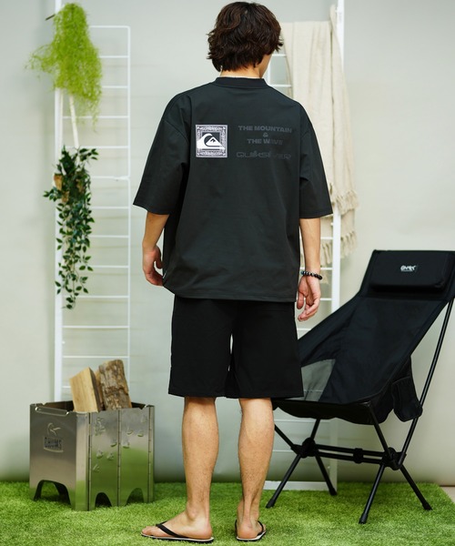 Quiksilver(クイックシルバー)の「【ムラサキスポーツ限定】QUIKSILVER/クイックシルバー 水陸両用Tシャツ/ラッシュガード/半袖Tシャツ オーバーサイズ UVケア QLY241633M(Tシャツ/カットソー・メンズ・ホワイト/カーキ/ブラック・L/M/XL)」の22枚目の写真