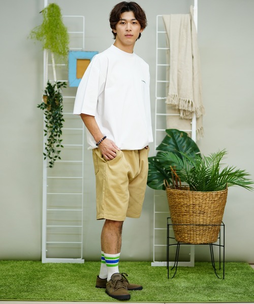 Quiksilver(クイックシルバー)の「【ムラサキスポーツ限定】QUIKSILVER/クイックシルバー 水陸両用Tシャツ/ラッシュガード/半袖Tシャツ オーバーサイズ UVケア QLY241633M(Tシャツ/カットソー・メンズ・ホワイト/カーキ/ブラック・L/M/XL)」の12枚目の写真