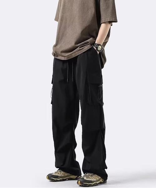 BLANC FICELLE（ブランフィセル）の「ワイド　カーゴパンツ（カーゴパンツ・メンズ・ブラック/キャメル/ベージュ・L/XX-LARGE/XL/M）」の7枚目の写真