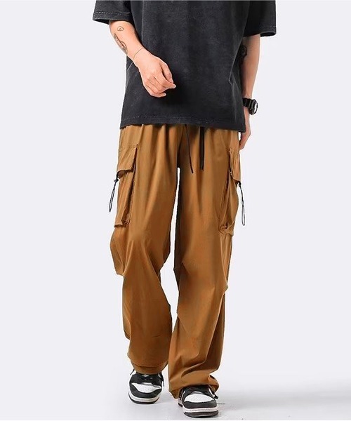 BLANC FICELLE（ブランフィセル）の「ワイド　カーゴパンツ（カーゴパンツ・メンズ・ブラック/キャメル/ベージュ・L/XX-LARGE/XL/M）」の22枚目の写真