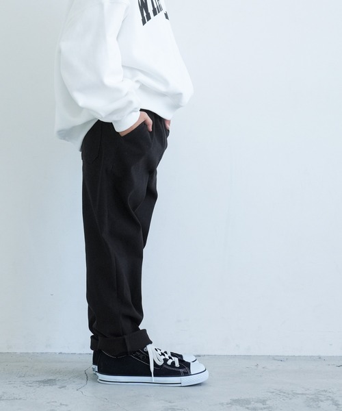 coca(coca)(コカ)の「キッズ ストレッチツイルストレートパンツ(その他パンツ・キッズ・ネイビー/ブラック/カーキ・110/120/130/140)」の10枚目の写真