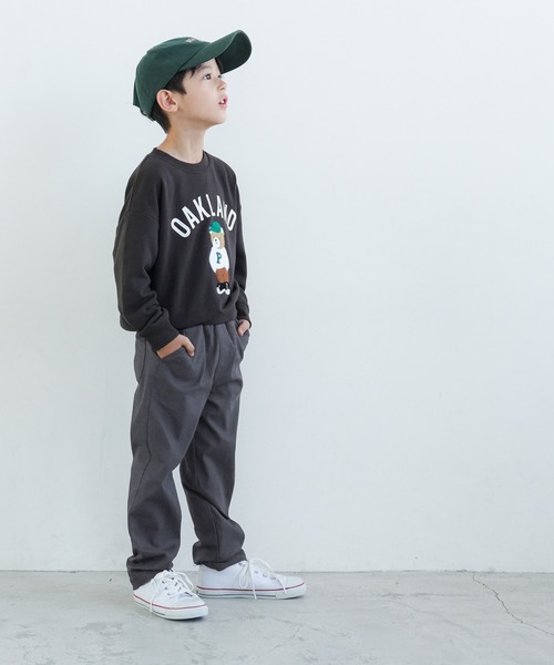 coca(coca)(コカ)の「キッズ ストレッチツイルストレートパンツ(その他パンツ・キッズ・ネイビー/ブラック/カーキ・110/120/130/140)」の14枚目の写真