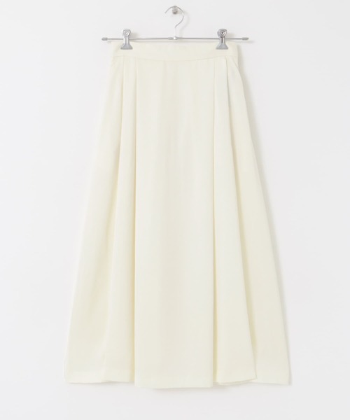 F by ROSSO　サテンフレアスカート : [アーバンリサーチ ロッソ] スカート F by ROSSO サテン