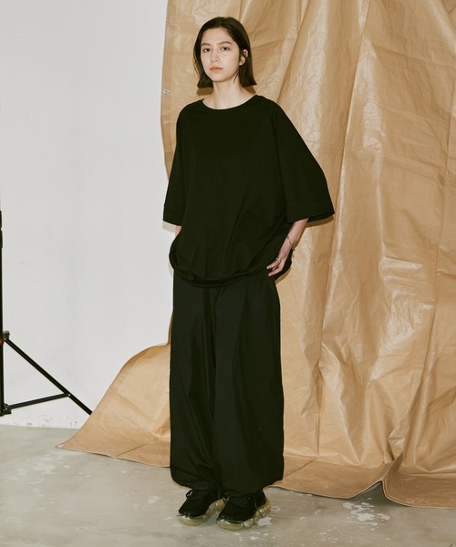 Utusiyo（ウツシヨ）の「nylon pants 嶽（その他パンツ・メンズ・ブラック/ベージュ・MEDIUM/LARGE）」の10枚目の写真