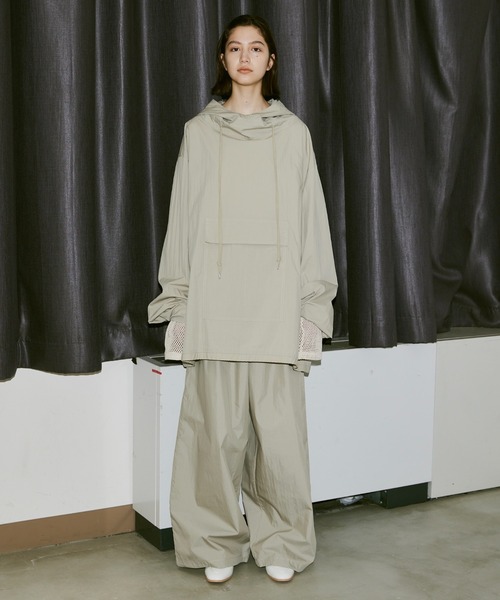 Utusiyo（ウツシヨ）の「nylon pants 嶽（その他パンツ・メンズ・ブラック/ベージュ・MEDIUM/LARGE）」の6枚目の写真