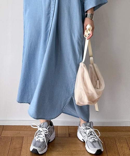 Doux archives（ドゥアルシーヴ）の「[コントロールフリーク]メッシュハーフムーンショルダー（ショルダーバッグ・レディース・ブラック/アイボリー・FREE）」の12枚目の写真